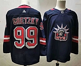 New York Rangers 99 Wayne Gretzky Navy Blue Adidas 2020-21 Stitched Jersey,baseball caps,new era cap wholesale,wholesale hats